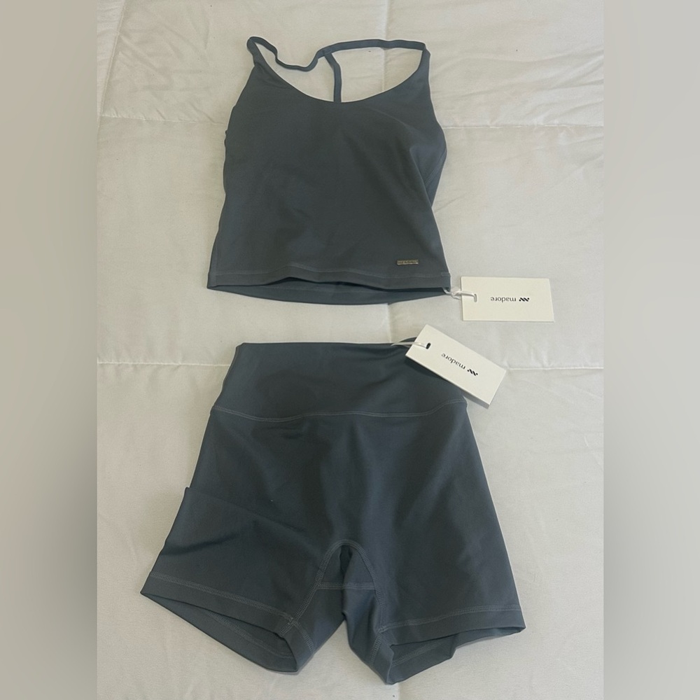 Athletic Shorts and top - High-Waist Performance Shorts